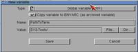 GoVars - environment variables editor for AmigaOS